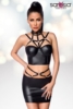 Harness-Wetlook-Set mit Rock